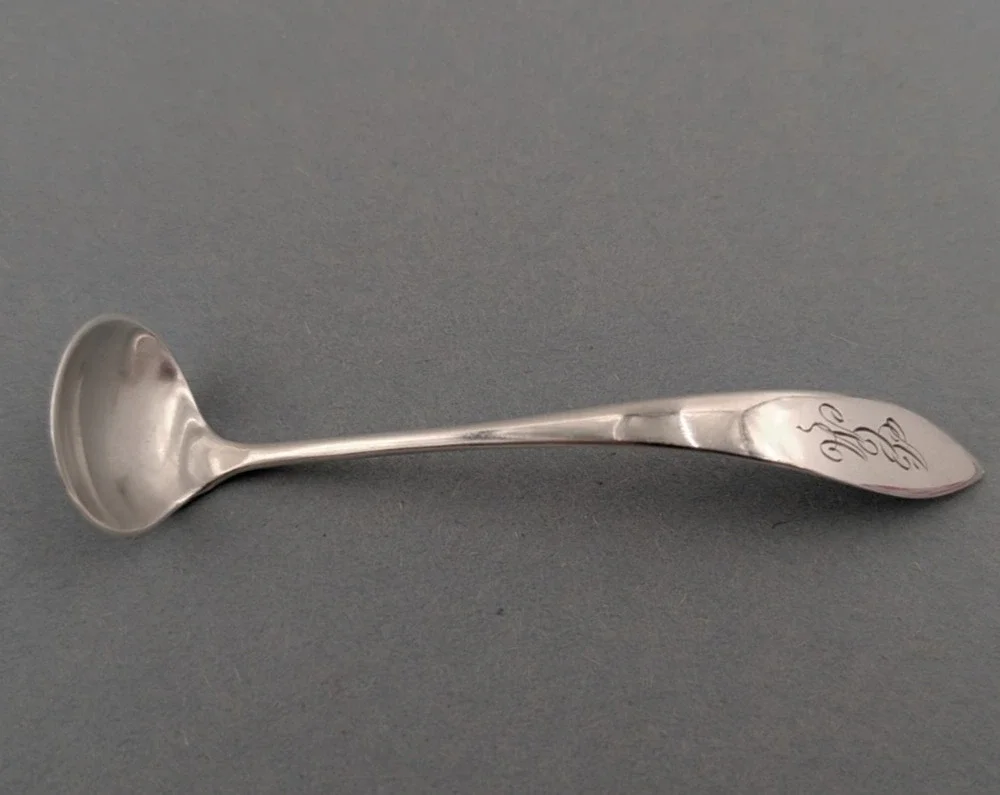 Frank Whiting Sterling Silver Mustard Ladle 3-3/4